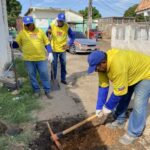 Fuerza sindical de trabajadores de la Alcaldía de Maracaibo exige liberación del presidente Maduro y la primera dama.