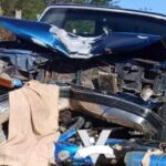 Dos heridos de gravedad por accidente vial en Pomona.