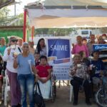 Atletas de la CAF 2026 participaron este domingo de ciclovía en Maracaibo.