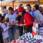 Atletas de la CAF 2026 participaron este domingo de ciclovía en Maracaibo.