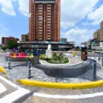 ¡Estuvo 13 meses apagada! Alcaldía de Maracaibo reactiva fuentes interactivas en el Parque Ana María Campos.