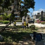 ¡A toda marcha! Alcaldía de Maracaibo acelera trabajos de asfaltado para consolidar la entrega del estadio Alejandro Borges.